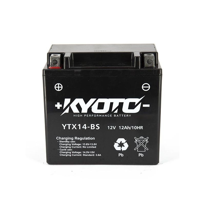 Batterie prête l'emploi pour HONDA VT 750 C SHADOW 1997 / 2003