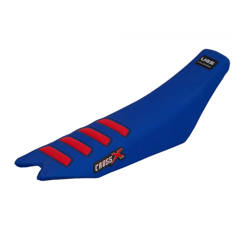 HOUSSE DE SELLE  BETA RR-RS - UGS COLOR WAVE BLUE-RED