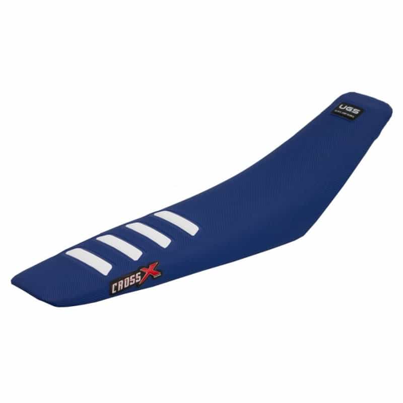 HOUSSE DE SELLE HUSQVARNA FC-TC-FE-TE - UGS COLOR WAVE BLUE-WHITE