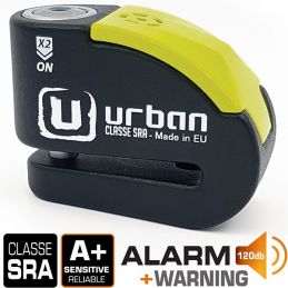 Antivol Bloque Disque Noir et jaune ø10 mm - Hi-Tech Alarme - SRA